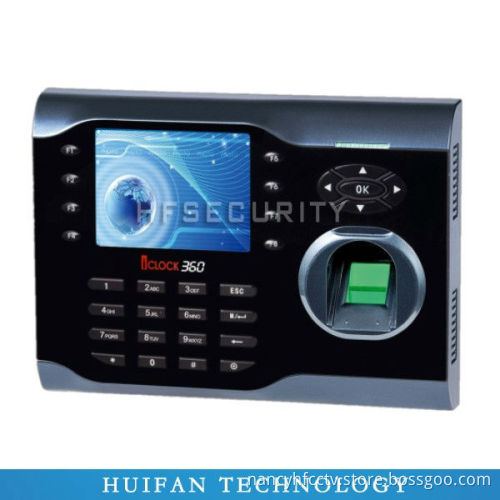 Biometric standalone fingerprint time attendance iclock360